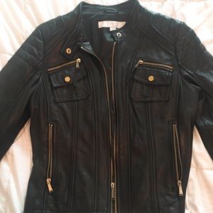 Boston Proper Leather Jacket
